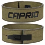 Leather Lever Buckle Power Belt