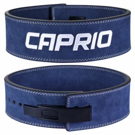 Leather Lever Buckle Power Belt