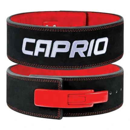 Leather Lever Buckle Power Belt