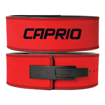 Leather Lever Buckle Power Belt