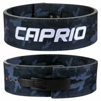 Leather Lever Buckle Power Belt