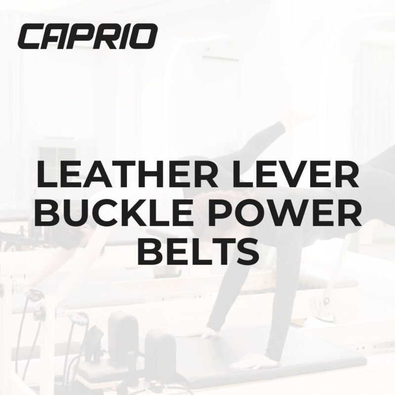Leather Lever Buckle Power Belts