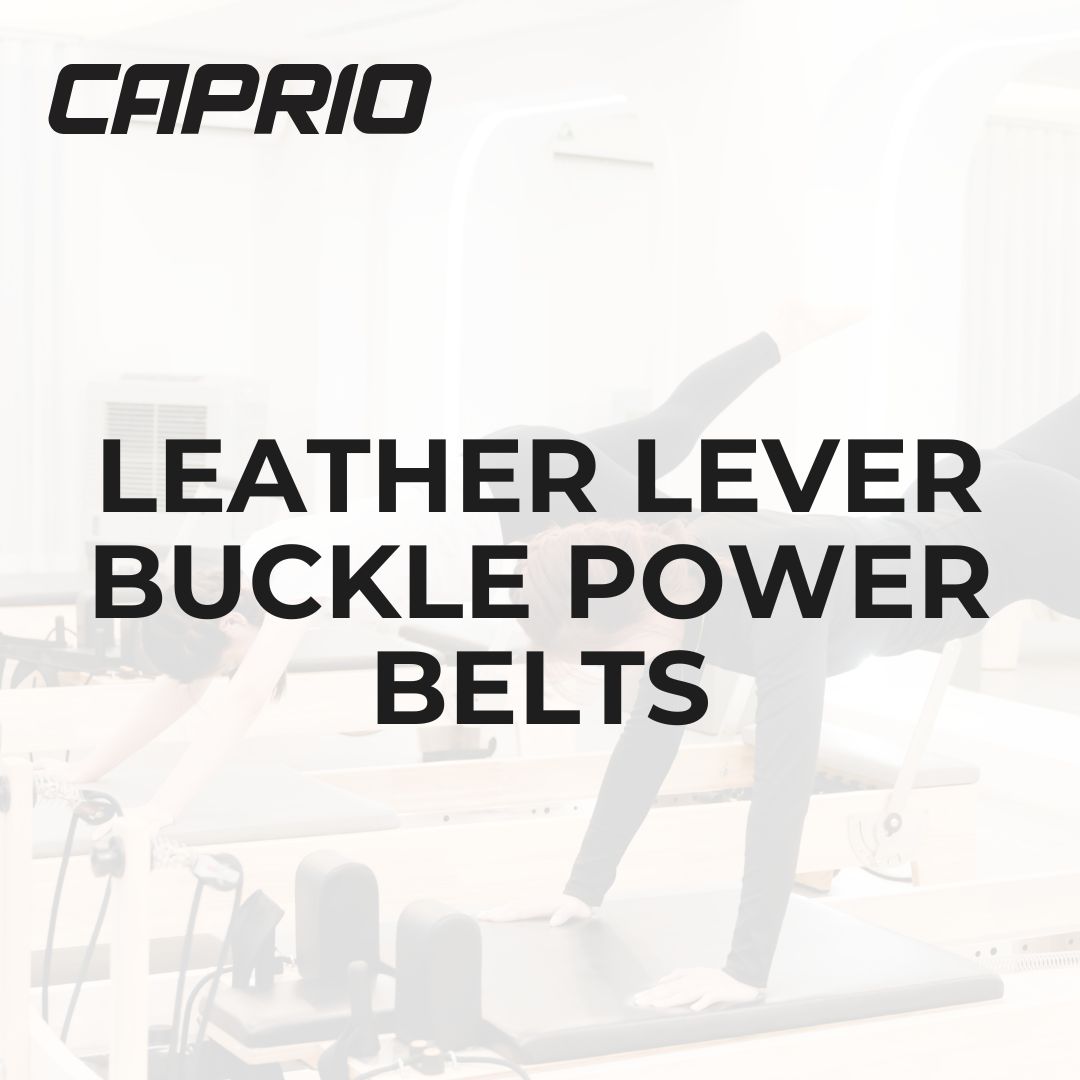 Leather Lever Buckle Power Belts