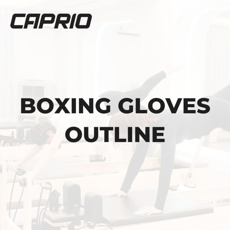 Boxing Gloves Outline