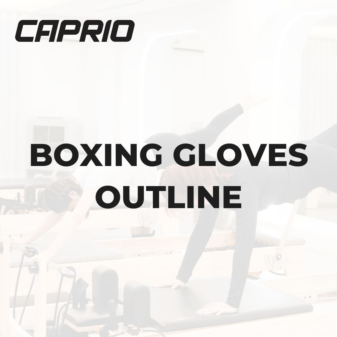 Boxing Gloves Outline