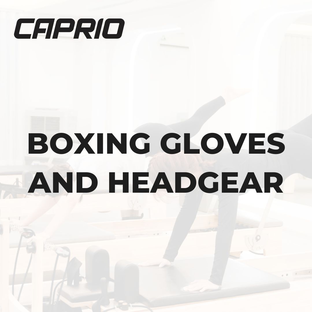 BOXING GLOVES AND HEADGEAR