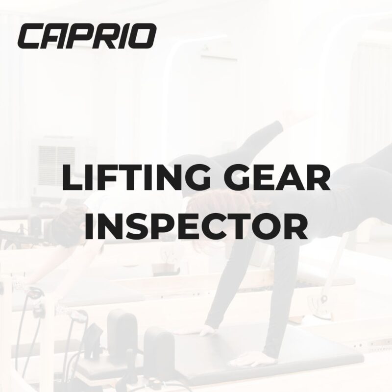 LIFTING GEAR INSPECTOR