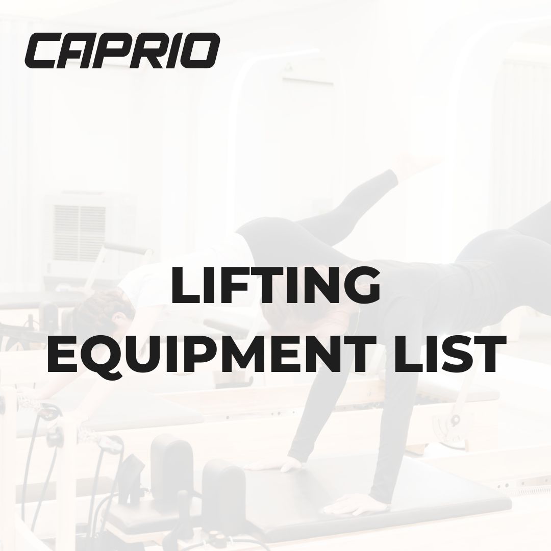 Lifting Equipment List