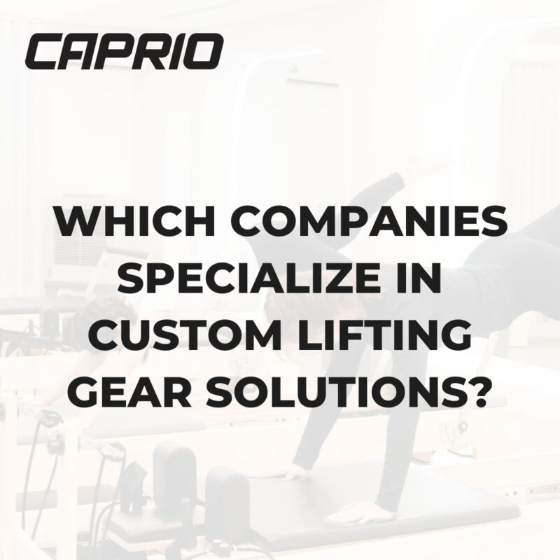 Which Companies Specialize in Custom Lifting Gear Solutions?
