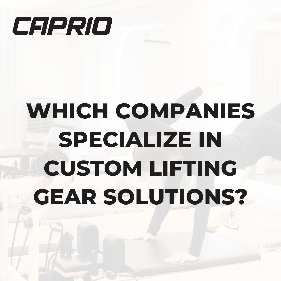 Which Companies Specialize in Custom Lifting Gear Solutions?