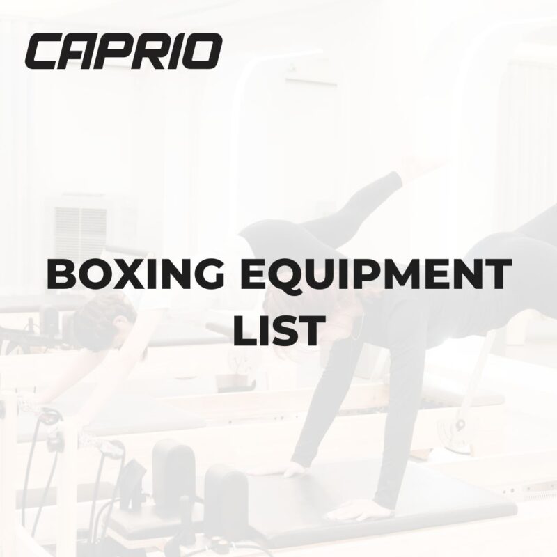 Boxing Equipment List